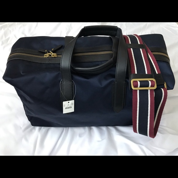 oar stripe nylon backpack